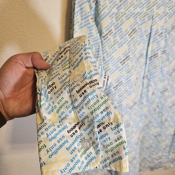 Foo and foo/fooandfoo use only mens button-down long sleeve - large - Picture 13 of 15